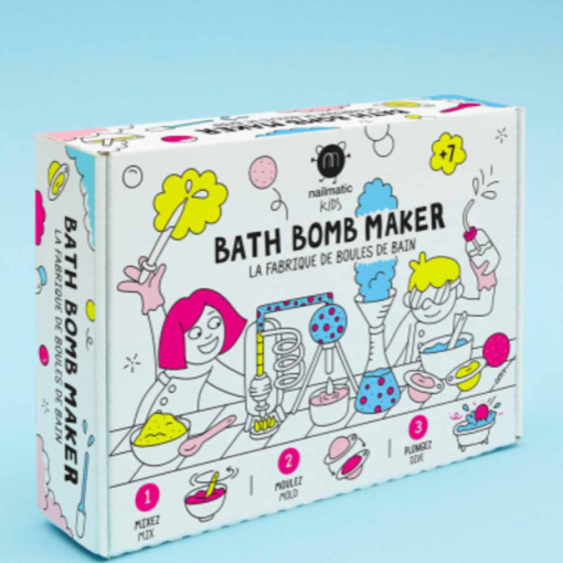 Kit pour fabriquer des boules de bain - Bath Bomb Maker - nailmatic Kids