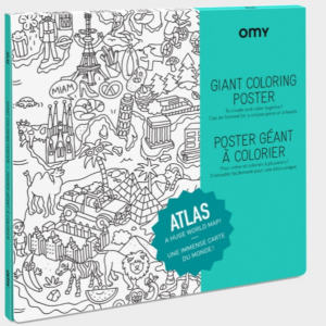 Poster géant à colorier Atlas (1)