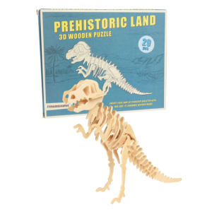 Puzzle 3D Tyrannosaure en bois Rex