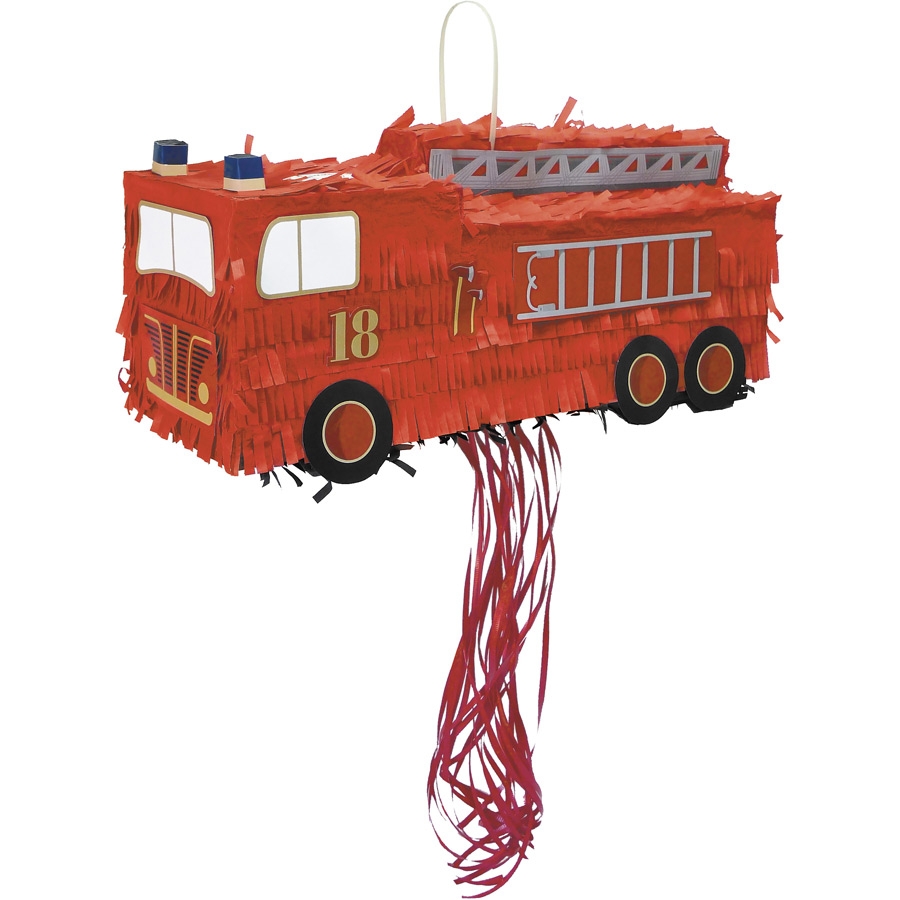 Piñata camion Sam le pompier™ premium 50 x 33 cm - Vegaooparty